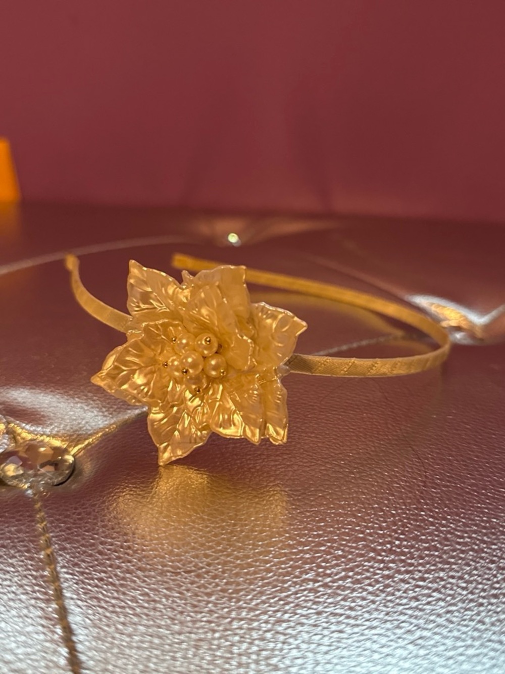 The Children's Place Gold Floral Headband